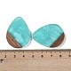 Подвески из смолы и дерева WOOD-F015-07F-3