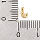 Покрытие стойки латунное микропаве кабошоны из кубического циркония KK-F874-04G-J-3