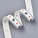 Одного лица якорь и звезда печатных полиэстер Grosgrain ленты OCOR-S050-10mm-03-1-1