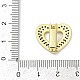 Латунные микро проложить кубического циркония слайд подвески KK-D317-120G-3