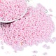 Непрозрачные цвета блестящие стеклянные бусины SEED-K010-04G-1