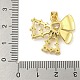 Подвеска с бантом из латуни KK-Z053-14G-01-3