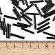 Матовое стекло стеклярус SEED-R028-2x18-C01-2