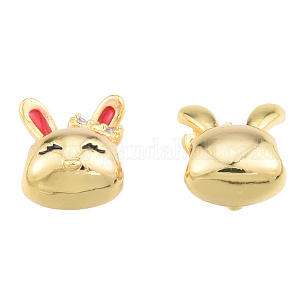 Латунные микропаве из прозрачного кубического циркония KK-N231-378-1