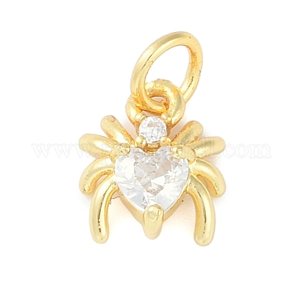 Латунные микро проложить кубического циркония подвески KK-S390-03G-03-1