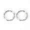 Non-Tarnish 304 Stainless Steel Linking Rings, Octagon Ring, Stainless Steel Color, 20.5x19.5x2.5mm, Inner Diameter: 15mm