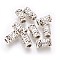 Tibetan Style Alloy Beads, Column, Cadmium Free & Nickel Free & Lead Free, Antique Silver, 12x6mm, Hole: 3.5mm