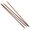 Bamboo Double Pointed Knitting Needles(DPNS), Peru, 250x4mm, 4pcs/bag