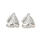 Brass Micro Pave Cubic Zirconia Pendants, Cadmium Free & Nickel Free & Lead Free, Hats, Real Platinum Plated, 11.5x10x3mm, Hole: 1.2mm