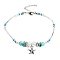 Bohemian Shell Bead Bracelets, Shell Charm Summer Beach Vacation Bracelets for Women