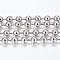 Tarnish Resistant 304 Stainless Steel Ball Chains, with Spool, Round, Stainless Steel Color, 2.5mm, about 65.61 Feet(20m)/roll