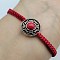 Alloy & Gemstone Round Bead Braided Bead Bracelets, Adjustable Cord Bracelets for Women Men