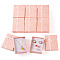 Cardboard Boxes, Jewelry Storage Supplies, Rectangle with Bowknot, Pink, 9.2x7.1x3.1cm