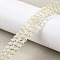 Watermelon Stone Glass Beads Strands, Round, Light Yellow, 4mm, Hole: 0.7mm, about 96~100pcs/strand, 15.67~15.91inch(39.8~40.4cm)