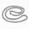 Non-Tarnish 304 Stainless Steel Box Chain Necklaces, with Lobster Clasps, Stainless Steel Color, 23.62 inch(60cm), 5mm