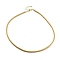 Braided Round Imitation Leather Bracelets Making, with Golden Tone Stainless Steel Lobster Claw Clasps, Pale Goldenrod, 17-1/8 inch(43.6cm)