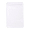 PVC Anti Oxidation Zip Lock Bags, Transparent Antitarnish Jewelry Packing Storage Pouch, Clear, 12x8x0.15cm, Unilateral Thickness: 4.9 Mil(0.125mm)