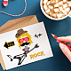Benecreat 28 шт. джаз-рок-н-ролл металлические штампы DIY-WH0309-920-6