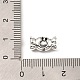 Сплавочные овальные бусины тибетского стиля  FIND-C043-059AS-3