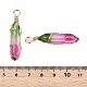 Подвески lampwork GLAA-T023-07L-4