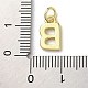 Стойки обшивки латунные подвески KK-P245-06G-B-3