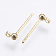 Латунные серьги KK-G333-09G-NF-2