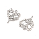 Латунные микро проложить кубического циркония подвески KK-L223-019P-2