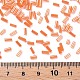 Прозрачные цвета блестящие стеклянные бусины из стекляруса SEED-N005-001-A11-4