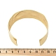 Открытые браслеты-манжеты из кованой латуни BJEW-M060-02G-3