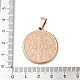 Ионное покрытие (ip) подвески из нержавеющей стали 304 STAS-A053-24C-RG-3
