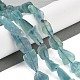 Необработанные необработанные бусины из натурального флюорита G-G116-B03-01-2