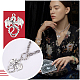 Подвески из сплава в тибетском стиле TIBE-PH0002-09-4