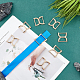 8 шт. застежки-пряжки из сплава FIND-WR0010-51-3