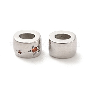 Латунные микро проложить кубического циркония бусы KK-Q773-02P-04