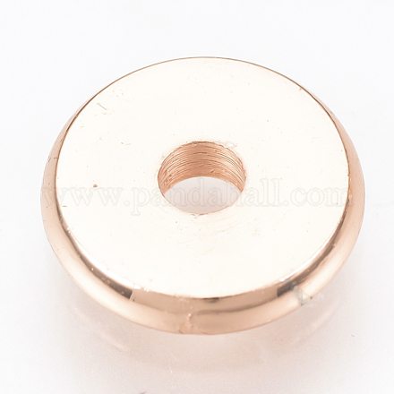 Spacer бисер латунные KK-Q738-6mm-04RG-1
