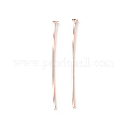Латунные шпильки с плоской головкой KK-WH0058-03B-RG-1