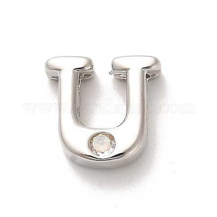Стойки обшивки латунь кубического циркония бусы KK-L210-008P-U-1