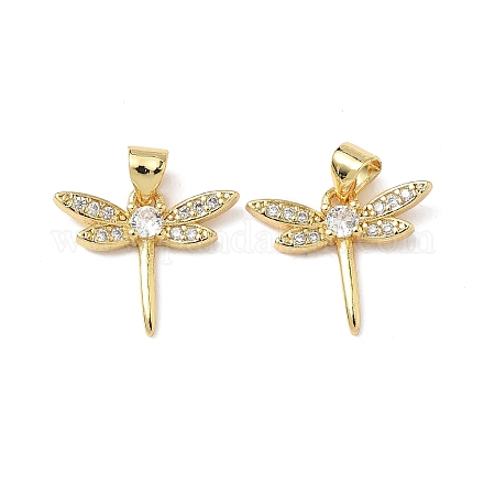 Латунные микро проложить кубического циркония подвески KK-Q068-55G-1
