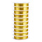 Round Copper Jewelry Wire, Long-Lasting Plated, Golden, 26 Gauge, 0.4mm, about 32.8 Feet(10m)/roll