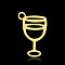 Ion Plating(IP) 201 Stainless Steel Pendants, Goblet, Real 18K Gold Plated, 16x10.5x1mm, Hole: 1.6mm