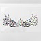 Acrylic Face Gems Stickers, Self Adhesive Temporary Tattoo, with Teardrop & Half Round & Horse Eye Rhinestones, Colorful, 0.35~2.9x0.35~0.9x0.15~0.35cm