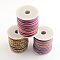 Ethnic Cord Cloth Cord, Random Single Color or Random Mixed Color, 6~7mm, about 8.74 yards(8m)/roll