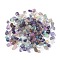 Natural Fluorite Beads, No Hole/Undrilled, Nuggets, Tumbled Stone, Vase Filler Gems, 6~16x6~10x3~8mm