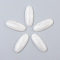 Natural White Jade Cabochons, Oval, 52x21x8mm