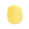 Resin Pendants, Imitation Food, Potato Chips, Yellow, 34.5x27.5x8mm, Hole: 1.8mm