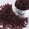 Glass Seed Beads, Transparent, Round, Pale Violet Red, 8/0, 3mm, Hole: 1mm, about 666 beads/30g