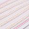 Natural Cultured Freshwater Pearl Beads, Half Drilled, Rondelle, Floral White, 3~3.5x2mm, Hole: 0.8mm, about 100pairs/board