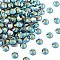 Preciosa® Crystal Hotfix Flatback Stones, Czech Crystal, Round(438 11 612 Chaton Rose VIVA 12 ®), 50230 200 Olivine AB, SS12(3~3.2mm)