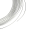 5M Aluminum Wire, Round, for DIY Craft, Silver, 0.6mm, 22 Gauge, about 16.40 Feet(5m)/Roll