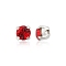Preciosa® MAXIMA Crystal in Sew-On Cup, Czech Crystal, 719 35 021 Chaton(Round), Silver, 90070 Light Siam, SS12(3~3.2mm)